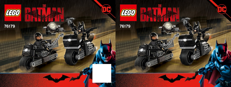 76179 Batman & Selina Kyle Motorcycle Pursuit (Certified) LEGO Super Heroes