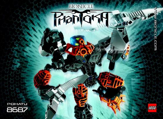 8687 Toa Pohatu (Certified) LEGO BIONICLE
