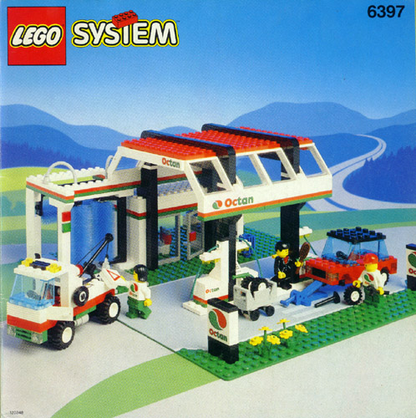 6397 Gas N' Wash Express (Used) LEGO Town