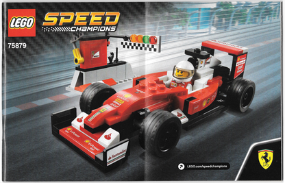 75879 Scuderia Ferrari SF16-H (Used) LEGO Speed Champions