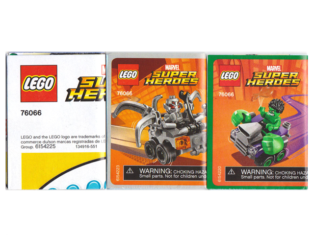 76066 Mighty Micros: Hulk vs. Ultron (Certified) LEGO Super Heroes