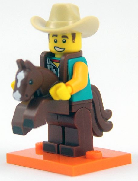 Cowboy Costume Guy - Series 18 Collectible Minifigure (col18-15)