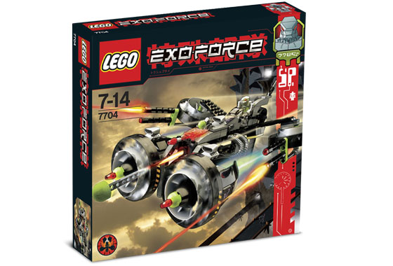 7704 Sonic Phantom (Retired) LEGO Exo-Force