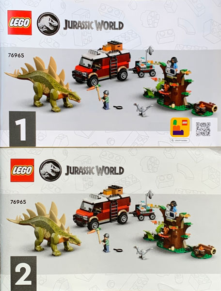 76965 Dinosaur Missions: Stegosaurus Discovery (Used) LEGO Jurassic World
