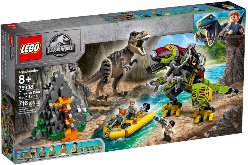 75938 T. rex vs Dino-Mech Battle (Retired) LEGO Jurassic World