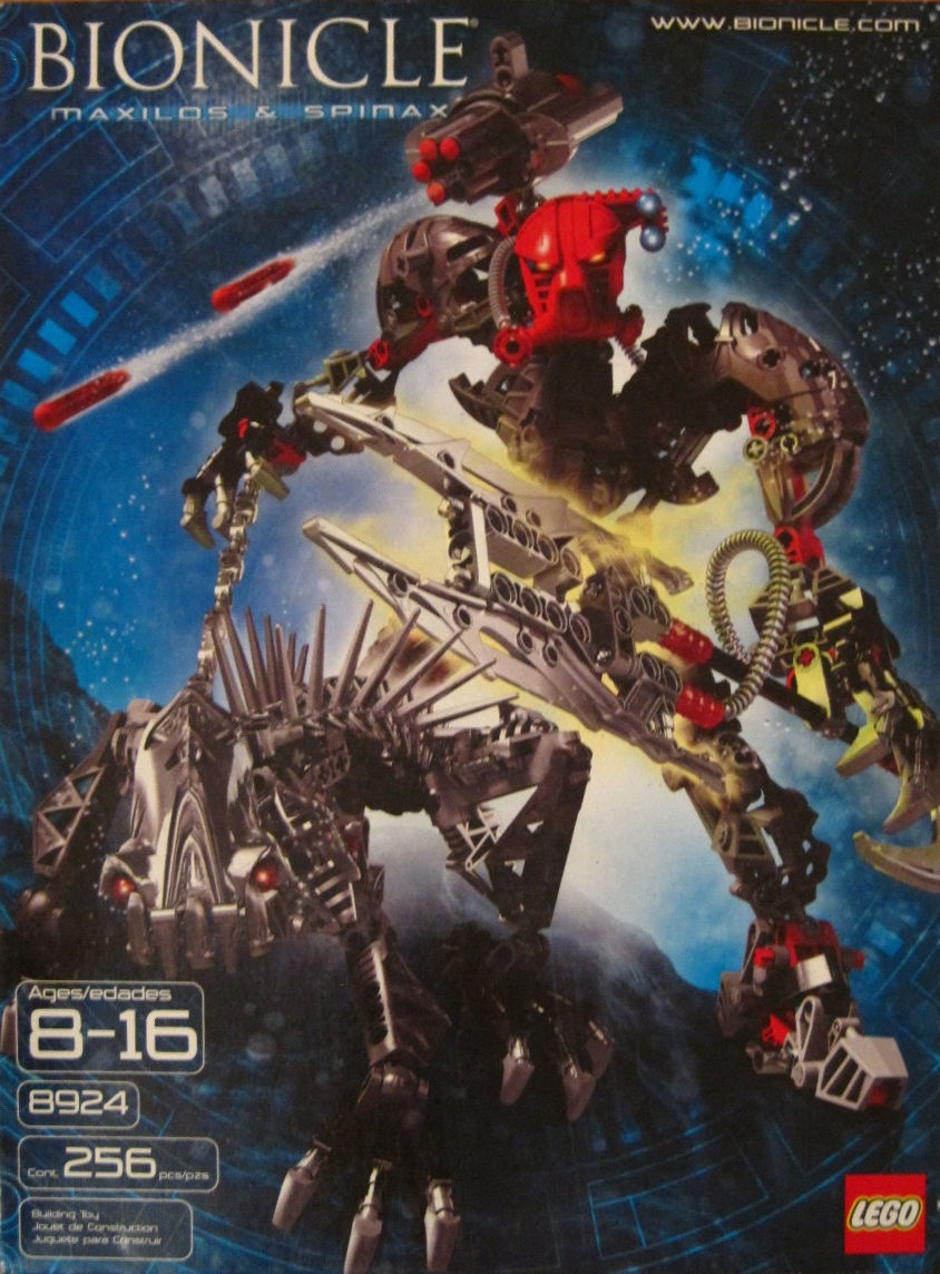 8924 Maxilos & Spinax (Certified) LEGO BIONICLE