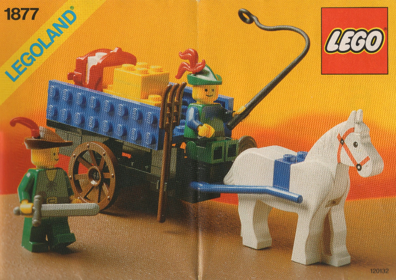 1877 Crusader's Cart (Used) LEGO Castle