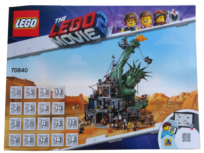 70840 Welcome to Apocalypseburg! (Certified) LEGO The LEGO Movie 2