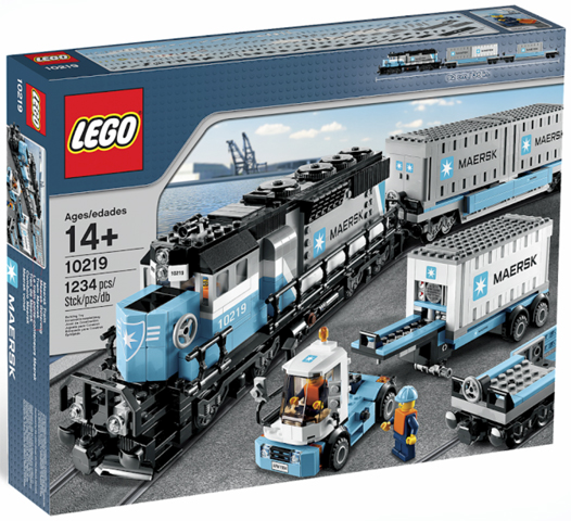 10219 Maersk Container Train (Retired) LEGO Icons