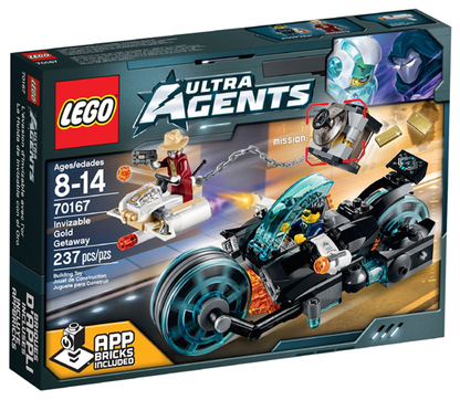 70167 Invizable Gold Getaway (Retired) LEGO Ultra Agents