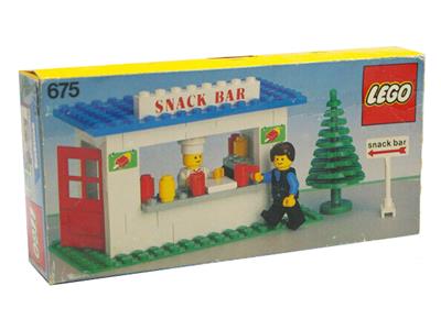 675 Snack Bar (Retired) LEGO Town