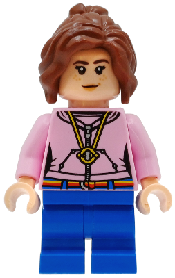 Hermione Granger - Bright Pink Hoodie with Time Turner Necklace (hp606)