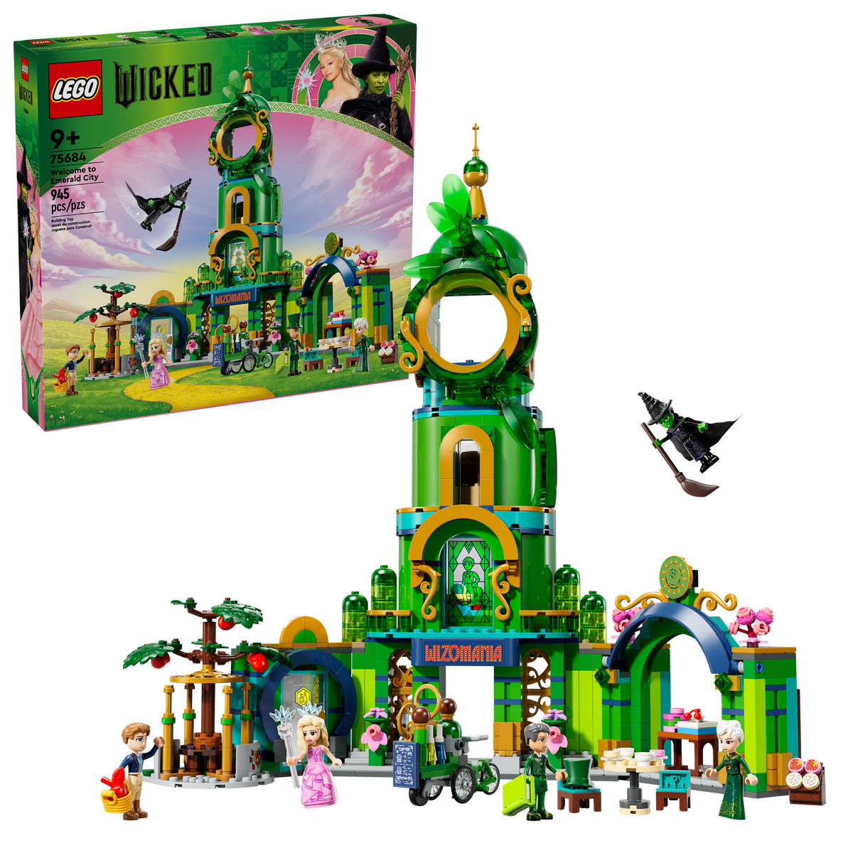 75684 Welcome to Emerald City (Retired) LEGO Wicked