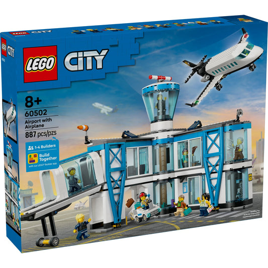 60502 Airport with Airplane
