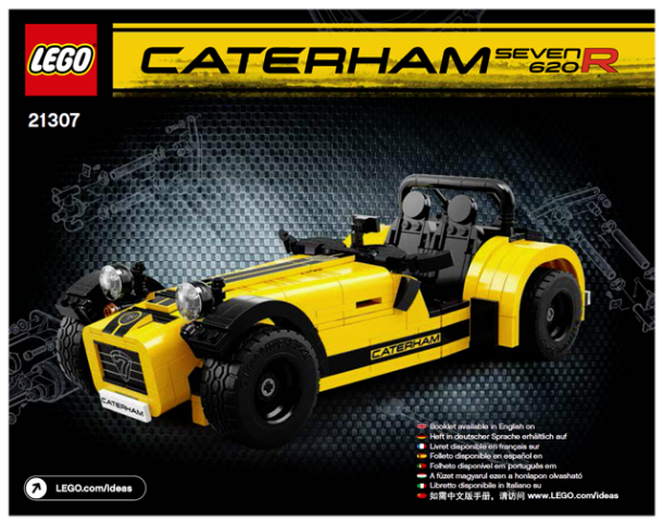 21307 Caterham Seven 620R (Used) LEGO Ideas