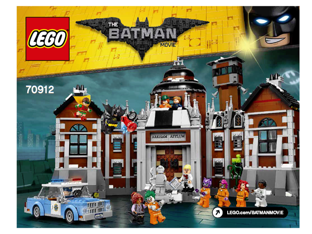 70912 Arkham Asylum (Used) LEGO The LEGO Batman Movie