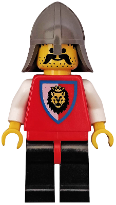 Royal Knights - Knight 4, Dark Gray Neck-Protector (cas066)