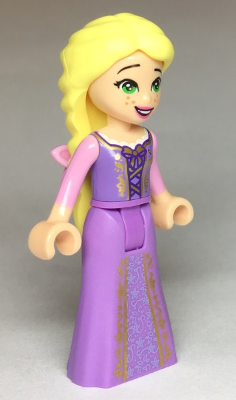 Rapunzel - Mini Doll, Bright Pink Flower (dp061)