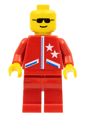 Jacket 2 Stars Red - Red Legs, No Headgear (Red Cruiser) (game005)