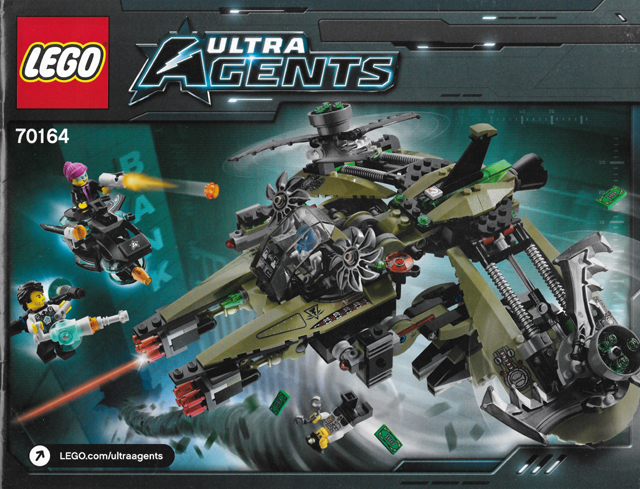70164 Hurricane Heist (Used) LEGO Ultra Agents
