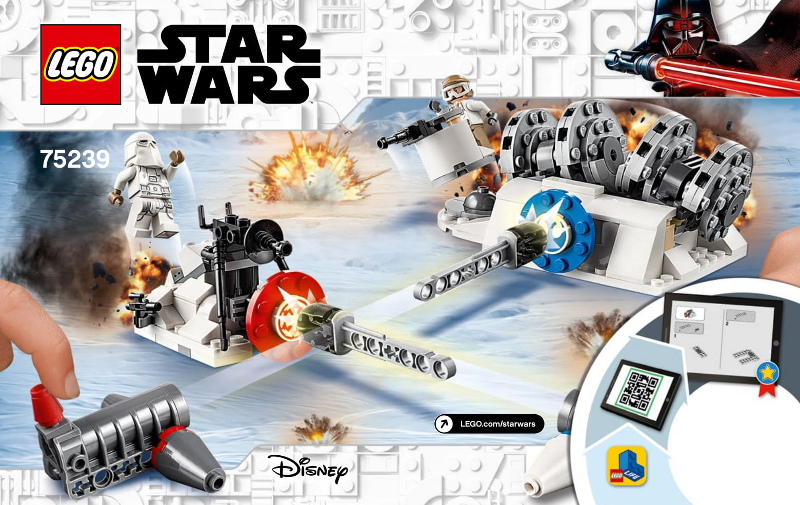 75239 Action Battle Hoth Generator Attack (Used) LEGO Star Wars