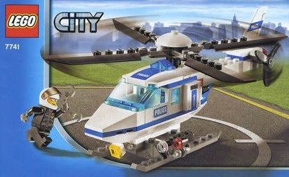 7741 Police Helicopter (Certified) LEGO Town