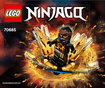 70685 Spinjitzu Burst - Cole (Certified) LEGO Ninjago