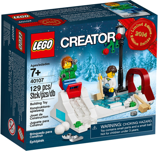 40107 Winter Skating Scene - Limited Edition 2014 Holiday Set (Retired) LEGO Creator