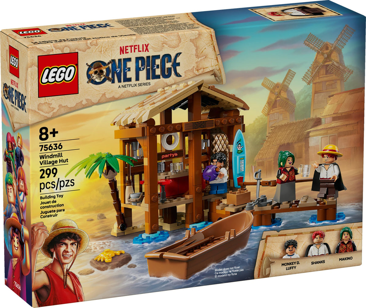 75636 Windmill Village Hut (Retired) LEGO One Piece