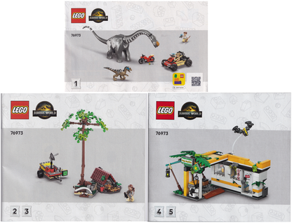 76973 Raptor & Titanosaurus Tracking Mission (Used) LEGO Jurassic World