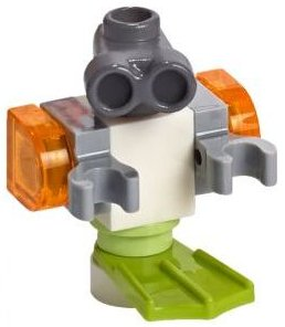 Friends Zobo the Robot - Lime Flipper (frnd0317)
