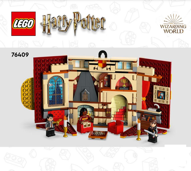76409 Gryffindor House Banner (Used) LEGO Harry Potter