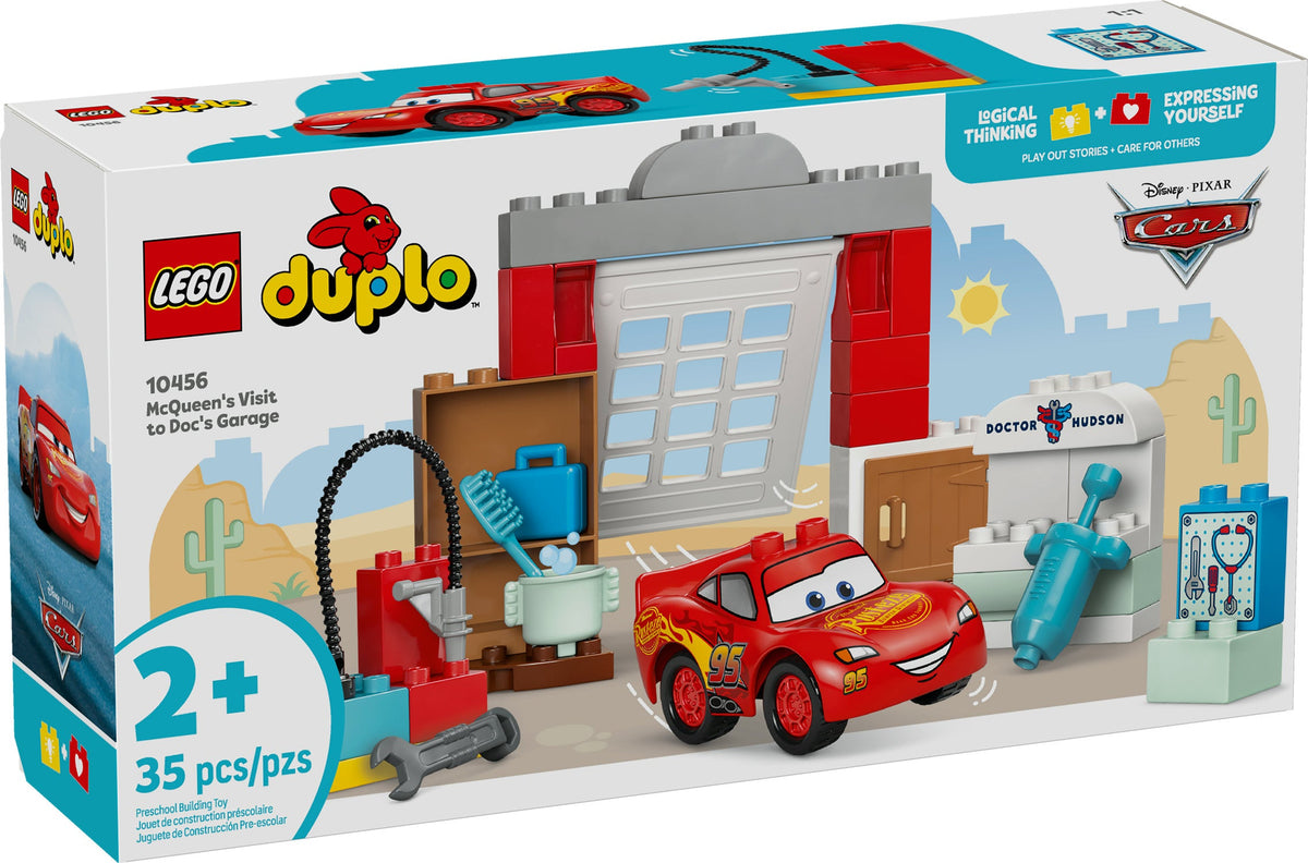 10456 McQueen's Visit to Doc's Garage (Retired) LEGO DUPLO