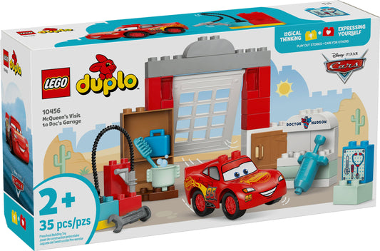 10456 McQueen's Visit to Doc's Garage (Retired) LEGO DUPLO
