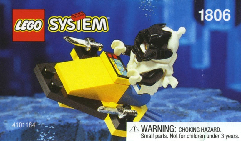 1806 Underwater Scooter (Certified) LEGO Aquazone