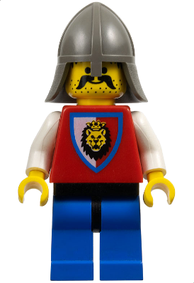 Royal Knights - Knight 3, Dark Gray Neck-Protector (cas065)