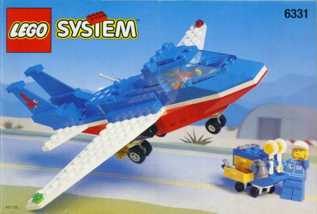 6331 Patriot Jet (Used) LEGO Town