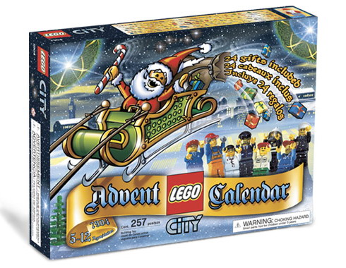 7904 City Advent Calendar (2006) (Retired) LEGO City