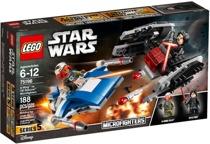 75196 A-Wing vs. TIE Silencer Microfighters (Retired) LEGO Star Wars