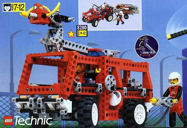 8280 Fire Engine / Fire Response Unit (Used) LEGO TECHNIC