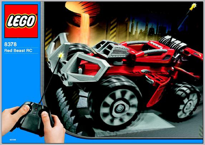 8378 Red Beast RC (Certified) LEGO Racers