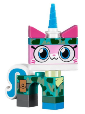 Camouflage Unikitty, Unikitty!, Series 1 (Character Only without Stand) (coluni08)