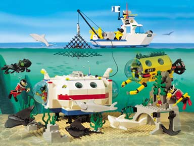 6441 Deep Reef Refuge (Used) LEGO Town