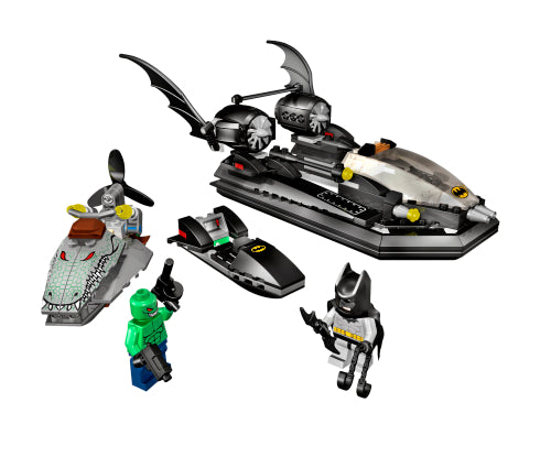 7780 The Batboat: Hunt for Killer Croc (Used) LEGO Super Heroes