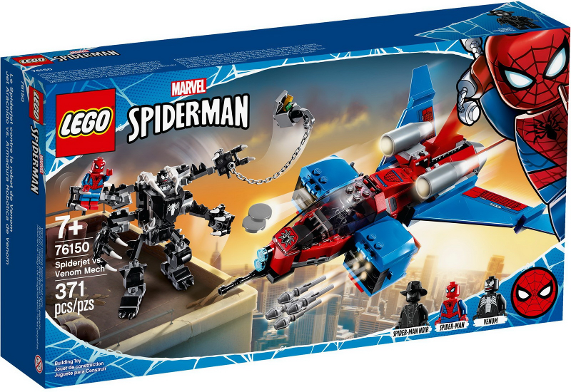 76150 Spiderjet vs. Venom Mech (Retired) LEGO Super Heroes