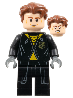 Cedric Diggory - Black and Yellow Uniform, No Shirt Tail (hp179b)