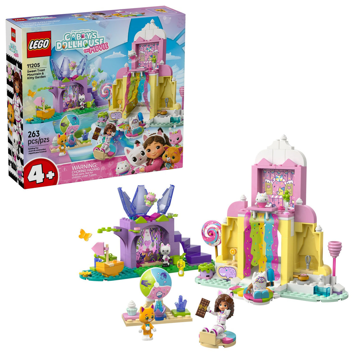 11205 Sweet Treat Mountain & Kitty Garden (Retired) LEGO Gabbys Dollhouse