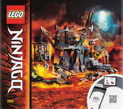 71717 Journey to the Skull Dungeons (Used) LEGO Ninjago