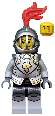Kingdoms - Lion Knight Armor with Lion Head, Helmet with Fixed Grille (cas499)