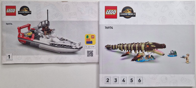 76974 Brick-Built Mosasaurus Boat Mission (Certified) LEGO Jurassic World